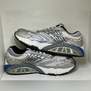 Brooks Silver and Blue Men's Sneakers